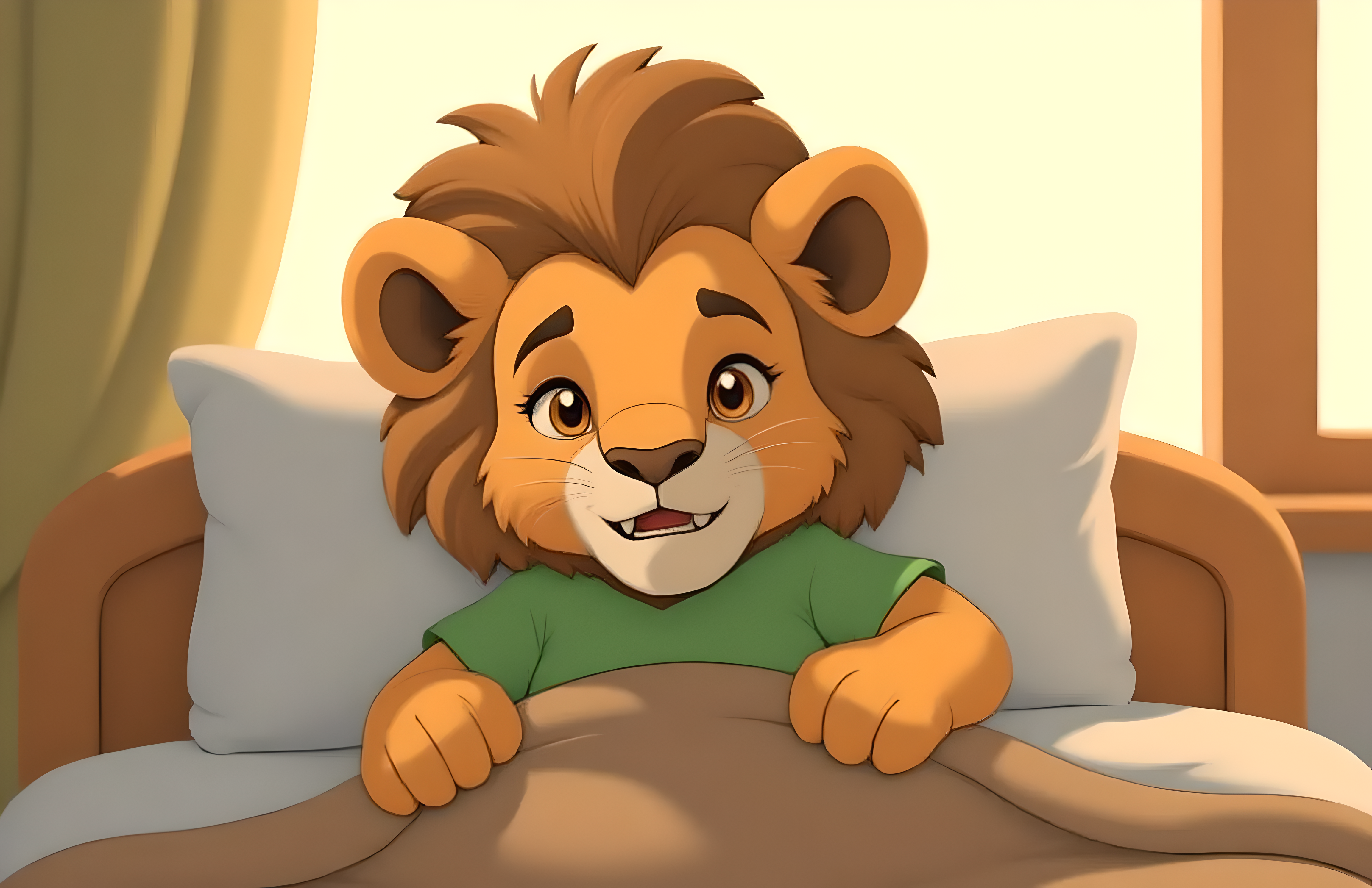 Leo wakes up in Flavorland — Flavorland show episode scene